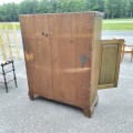 Armoire antique assemblée à clous carré, buffet, bahut - 6
