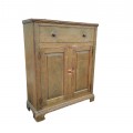 Armoire antique assemblée à clous carré, buffet, bahut - 1