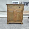 Armoire antique assemblée à clous carré, buffet, bahut - 10