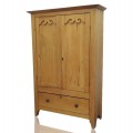 Armoire antique en bois de tilleul - 1