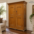 8 panels antique armoire, cupboard  - 2
