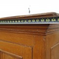 8 panels antique armoire, cupboard  - 5