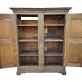 8 panels pine armoire, cupboard, has been cutting  - 4