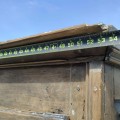Armoire antique en pin, 8 caissons soulevés, début 19e siècle  - 5