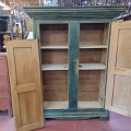 Antique 8 panels cupboard, armoire  - 2