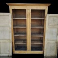 Antique 10 raised panels cupboard, forged nails assembly  - 3