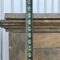 Antique 4 panels pine cupboard, armoire  - 5