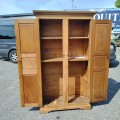 Antique solid pine cabinet - 3