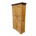 Antique solid pine cabinet - 1
