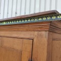 Antique Adams armoire, cupboard  - 6