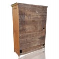 Armoire antique en tilleul, caissons creux, clous carrés  - 6