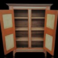 Antique restored cupboard, doors, cornice and color has been redone  - 2