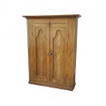 antique pine buffet, small cupboard - 2