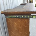 antique pine buffet, small cupboard - 7