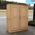 Very old pine cupboard, armoire - 11
