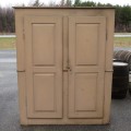 Very old pine cupboard, armoire - 8