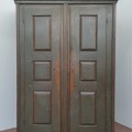 Antique Quebec Louis XIII armoire, pine cupboard, for more info, 819-225-4292 - 3