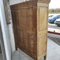 Antique 8 panels Quebec cupboard, Early 19e century - 11