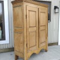 Antique 8 panels Quebec cupboard, Early 19e century - 10