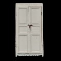 Armoire esprit Louis XIII, 18e siècle, base chantournée, 2 caissons remplacés  - 3