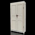 Armoire esprit Louis XIII, 18e siècle, base chantournée, 2 caissons remplacés  - 1