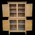 Armoire garde-manger antique en pin, clous carrés  - 3