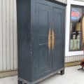 Antique Adam cupboard, armoire, color has been restored  - 9