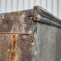 Armoire primitive, clous forgés, 100% originale, telle que trouvée  - 8