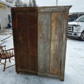 Armoire Québécoise, 6 caissons, coupée dans le passé - 4