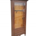 Rustic glass-front fire arm cabinet  - 6
