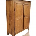 Rustic repro pine cupboard with nice patina, pure country charm. - 6