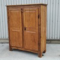 Rustic repro pine cupboard with nice patina, pure country charm. - 8
