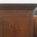 Adam antique pine armoire, cupboard, forged nails  - 13