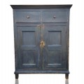 10 panels antique buffet-armoire, forged nails assembly and original color, St-Gervais-de-Bellechasse - 2