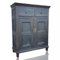 10 panels antique buffet-armoire, forged nails assembly and original color, St-Gervais-de-Bellechasse - 1