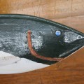 Art populaire, sculpture naïve, poisson - 3