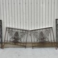 Iron ornemental fence, balustrade  - 1
