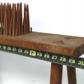 Comb bench for carding wool - 2