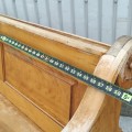 Antique church bench - 2