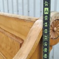 Antique church bench - 4