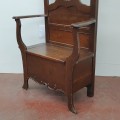 Nice antique wall rack chair  - 7
