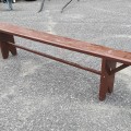 Antique long bench  - 4