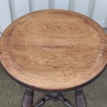 Antique piano stool  - 3