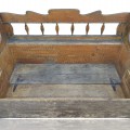Antique bed bench with multiple panels  - 2