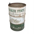 Quaker state de luxe motor oil barrel  - 3