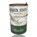 Quaker state de luxe motor oil barrel  - 1