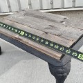 Base de poêle en fonte, table basse de salon  - 3