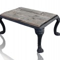 Base de poêle en fonte, table basse de salon  - 1