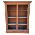 Antique pine bookcase, armoire doors missing  - 3