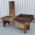 Antique shoemaker working bench table  - 6